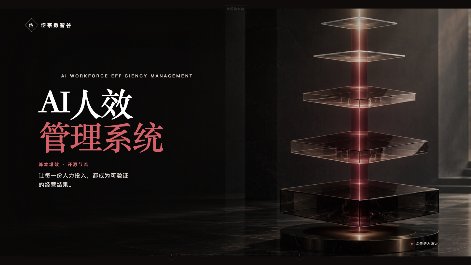 AI人效管理系统完整方案封面